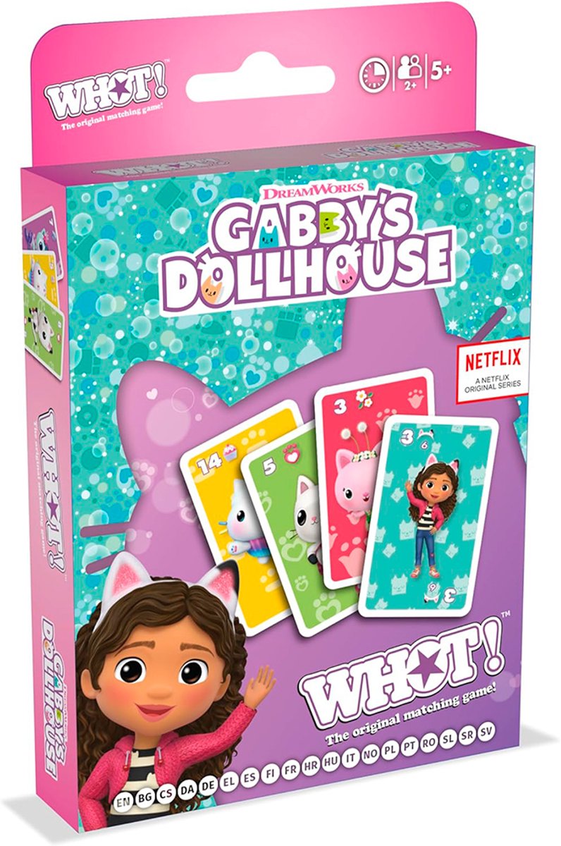Winning Moves Gabbys Dollhouse - Kaartspel - WHOT Meertalig